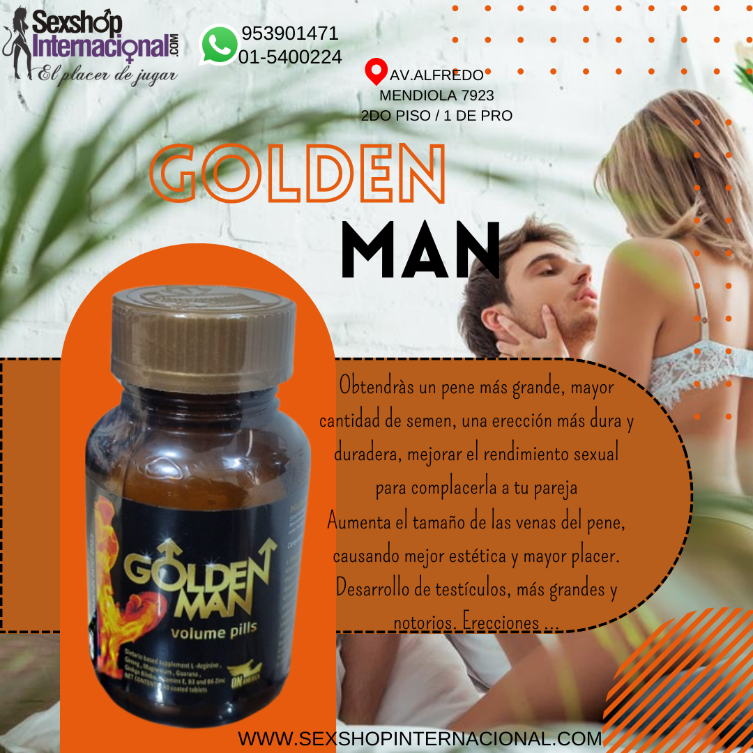 GOLDEN MAN TRATAMIENTO PARA EL CRECIMIENTO DEL PENE